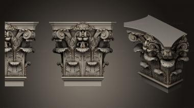 Chapiters CHAPITEAU 11 3d model